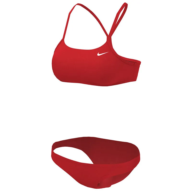 Nike - Women's Essential Racerback Bikini Set (University Red)