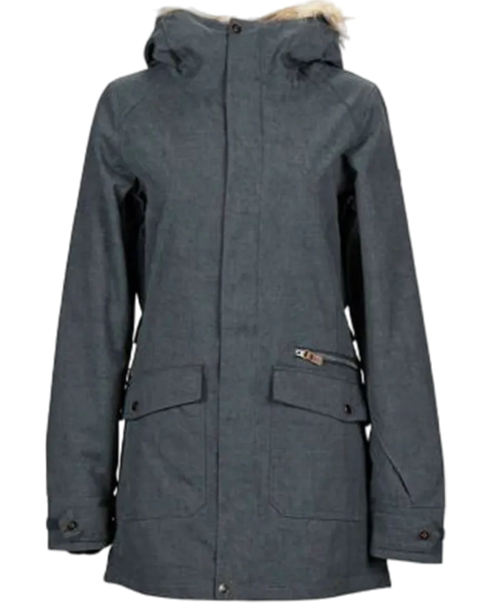 Nikita Womens Aspen Jacket - Charcoal