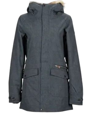 Nikita Womens Aspen Jacket - Charcoal