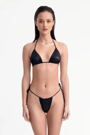 NIKO MINI TRIANGLE BRA BLACK