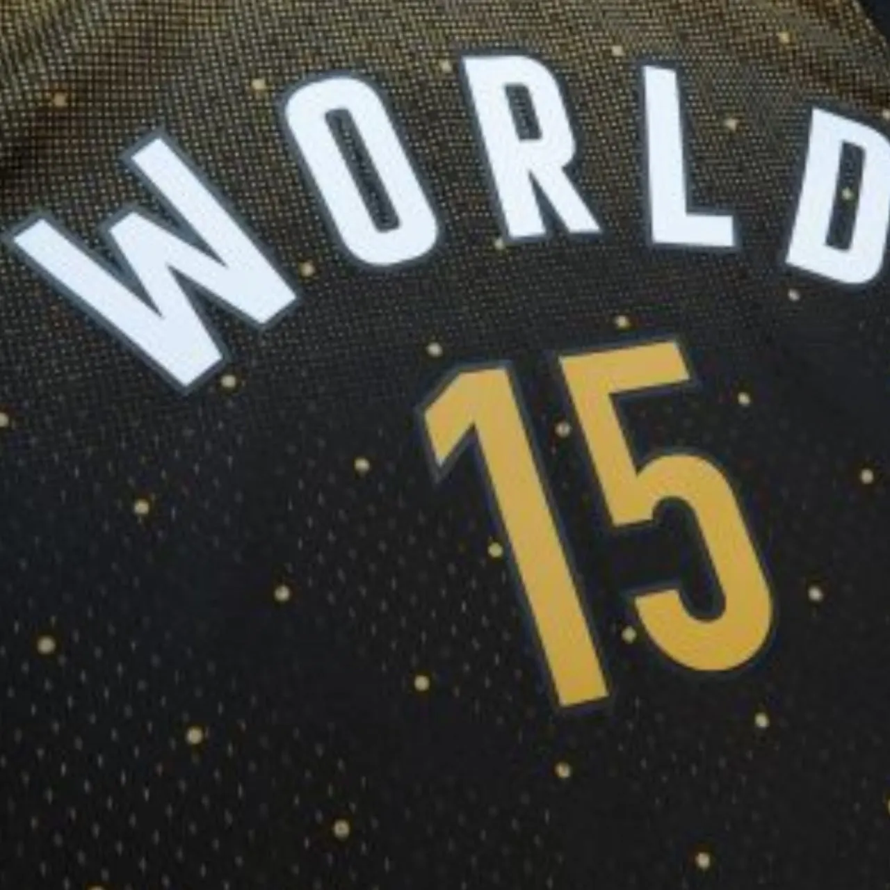 Nikola Jokic "Team World" 2016 NBA Raising Star Game Mitchell & Ness Swingman Jersey - Gold/Black