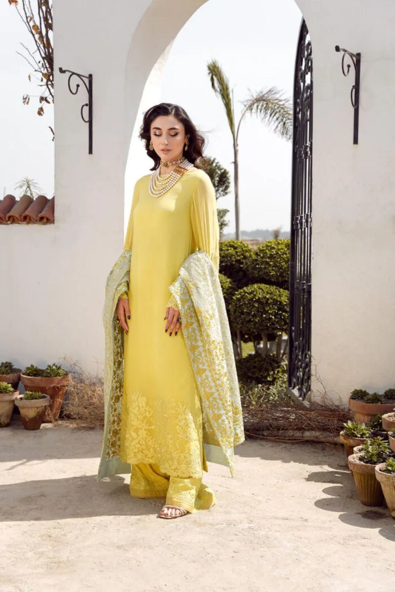 Nilofer Shahid - Evara - 3 Piece – Verve SS 24