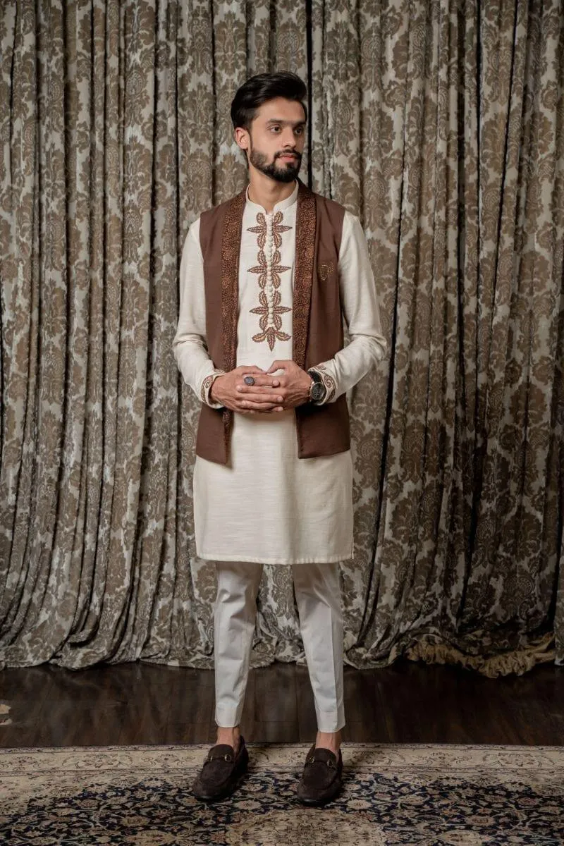 Nilofer Shahid - Prince Regent - Irish Linen - 2 Piece