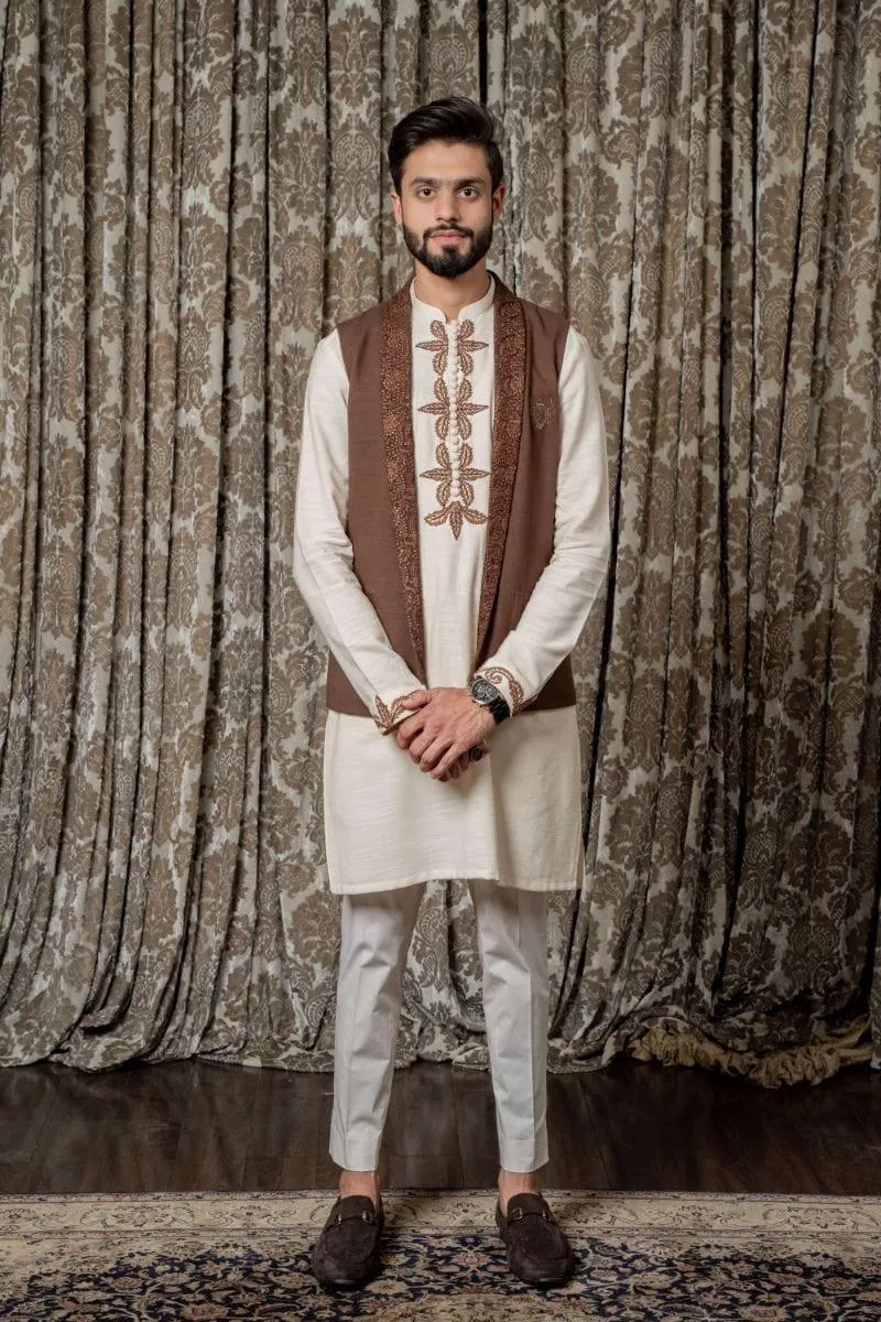 Nilofer Shahid - Prince Regent - Irish Linen - 2 Piece