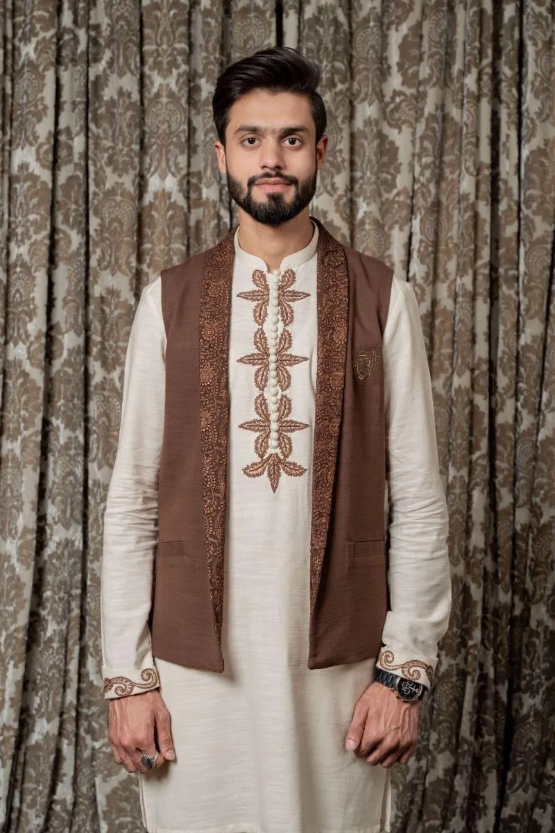 Nilofer Shahid - Prince Regent - Irish Linen - 2 Piece