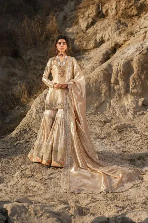 Nilofer Shahid - Zahria - 4 Piece – Verve SS 24 - Gharara