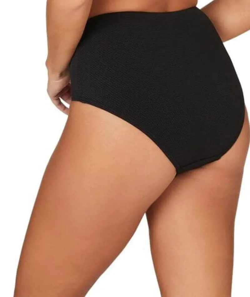 Nip Tuck Must Haves Bette High Waist Bikini Brief - Black