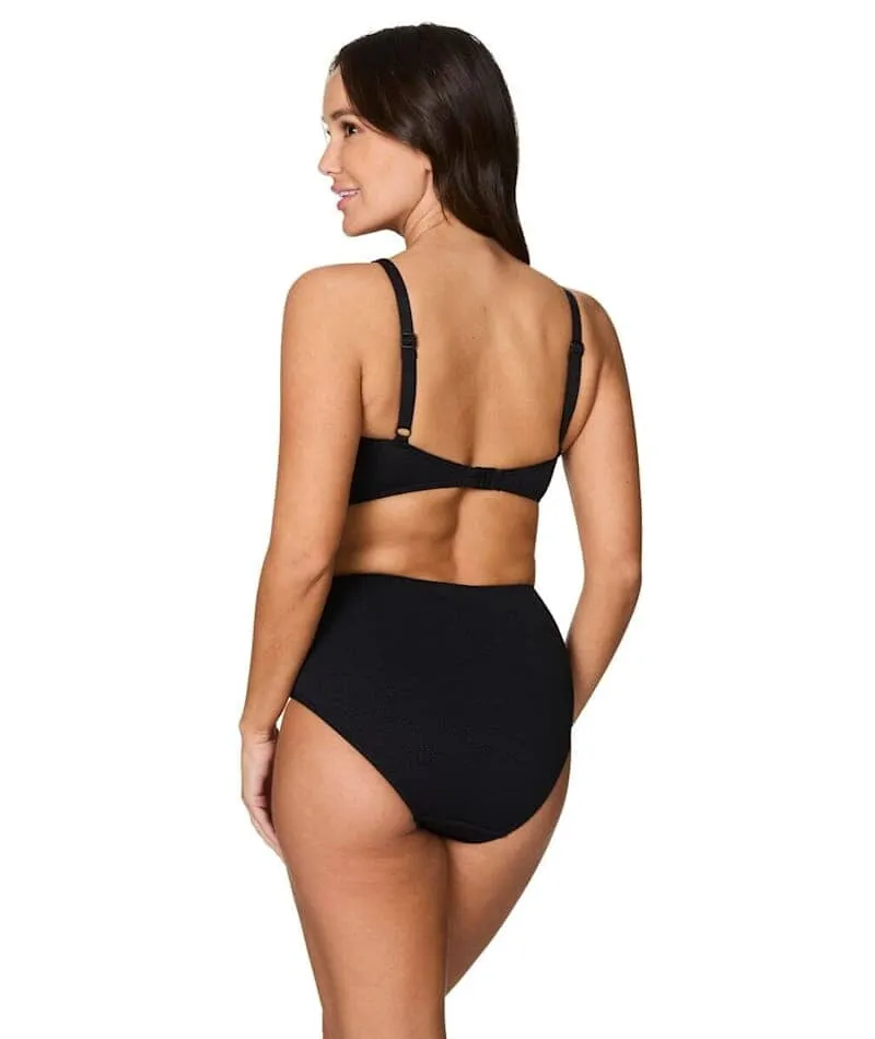 Nip Tuck Must Haves Bette High Waist Bikini Brief - Black