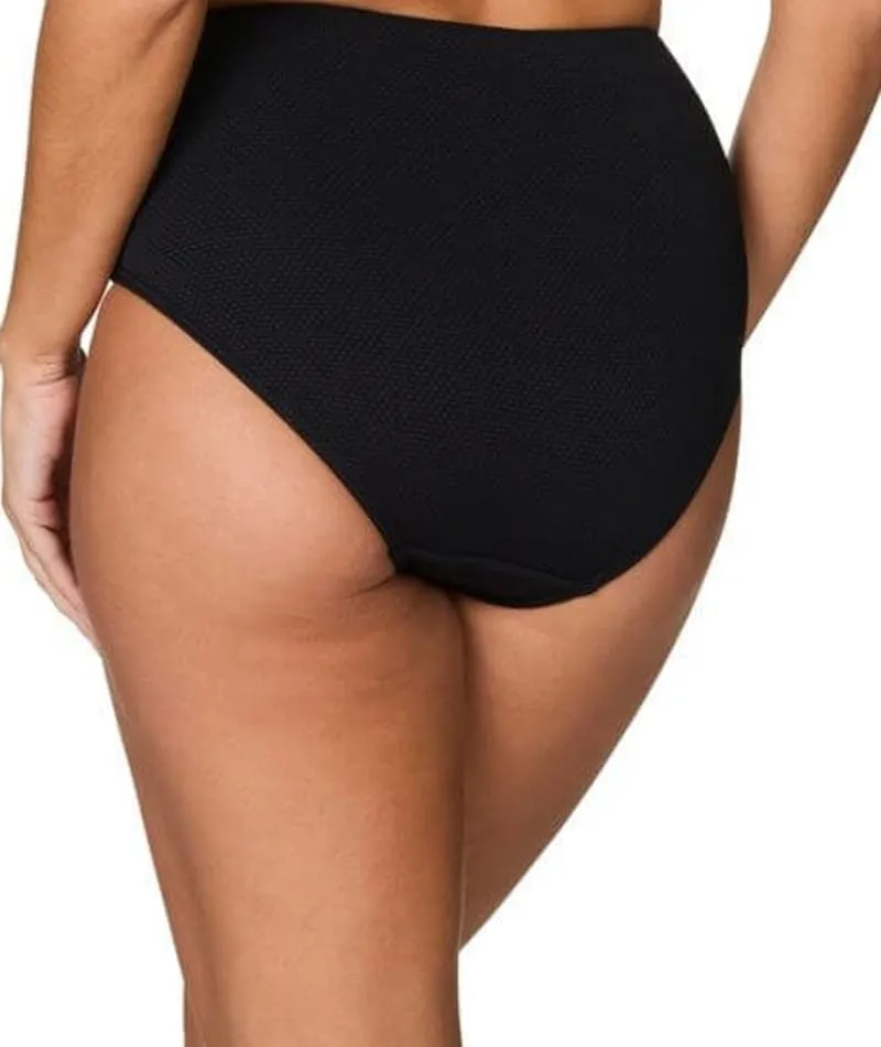 Nip Tuck Must Haves Bette High Waist Bikini Brief - Black