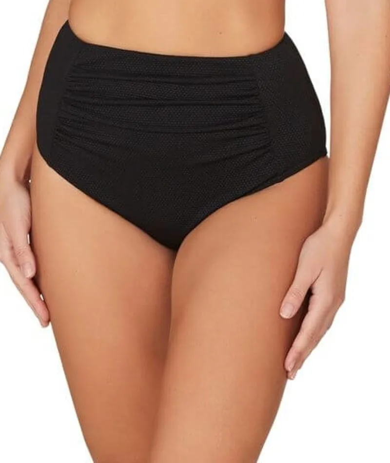 Nip Tuck Must Haves Bette High Waist Bikini Brief - Black