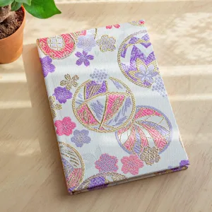 Nishijin Textile Sarkuta and Temari Notebook (B6)