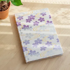 Nishijin Textile Streamside Sakura Dreams Notebook (B6)