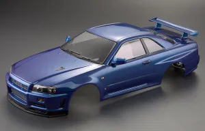 NISSAN SKYLINE BNR34 Body Set - Metallic Blue