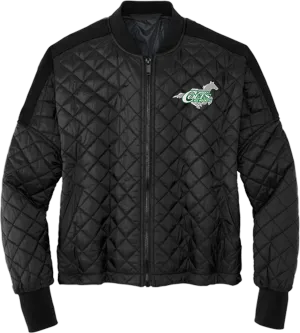 NJ Colts Mercer Mettle Womens Boxy Quilted Jacket