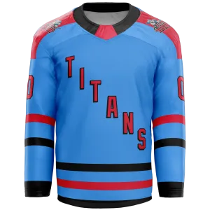 NJ Titans Tier 1 Bantam and Midgets Youth Player Sublimated Jersey