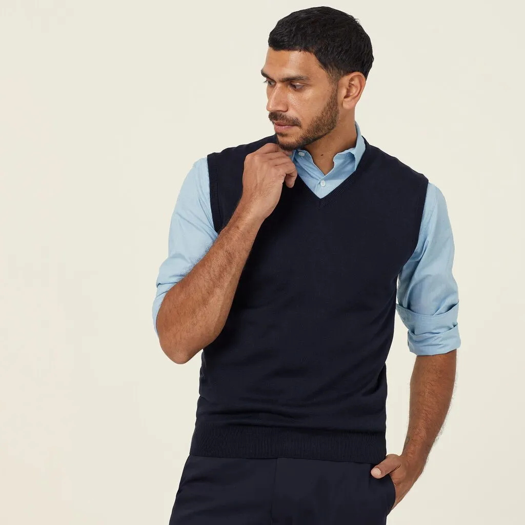 NNT Uniforms Mens V-Neck Vest (CATF24)