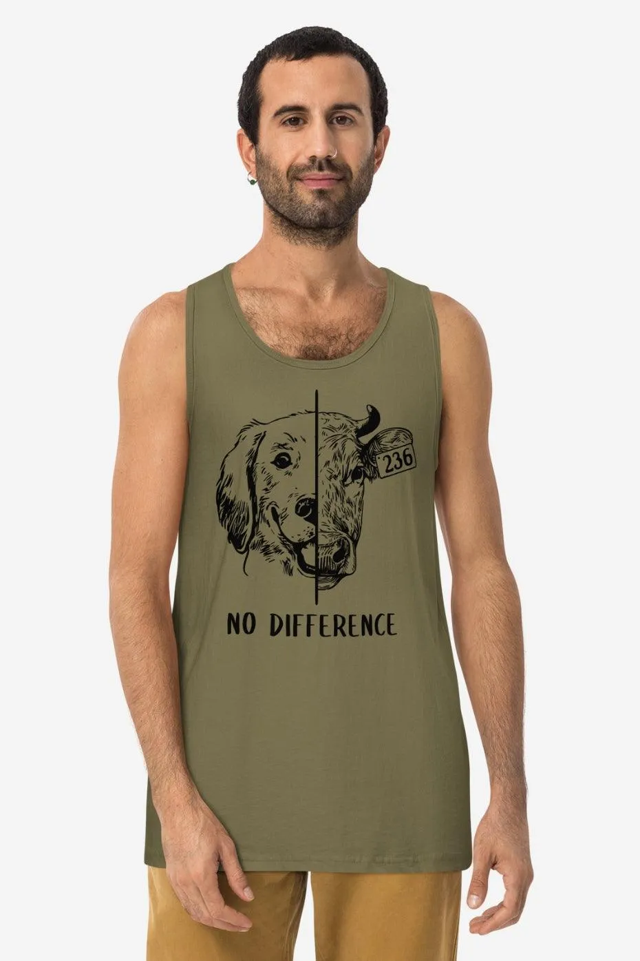 No Difference Men’s premium tank top