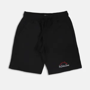 No Fake Love Embroidered Shorts