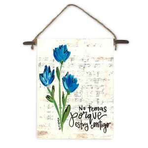 No temas estoy contigo Mini Wall Hanging