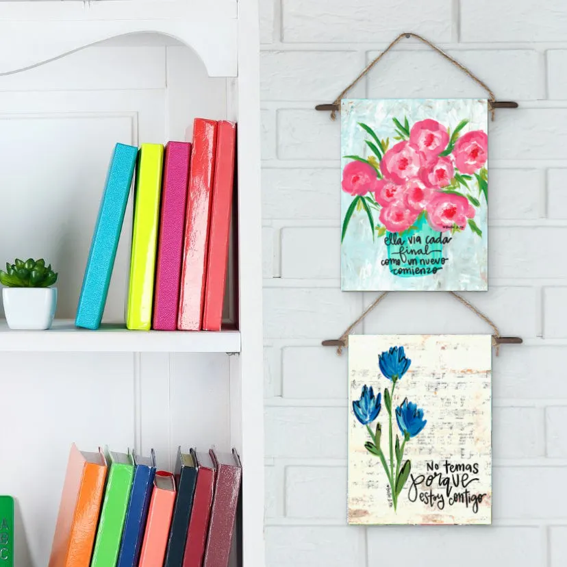 No temas estoy contigo Mini Wall Hanging