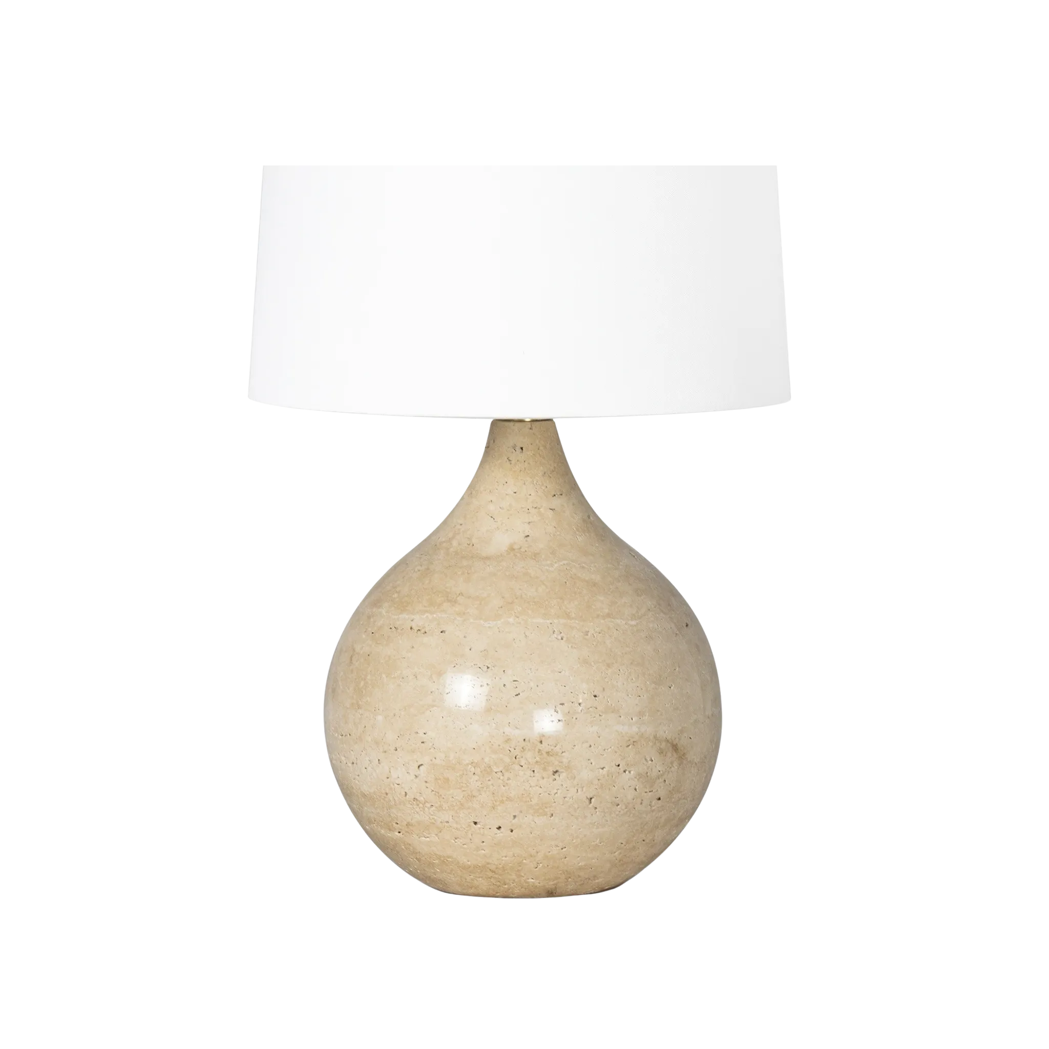 Noa Travertine Mini Lamp