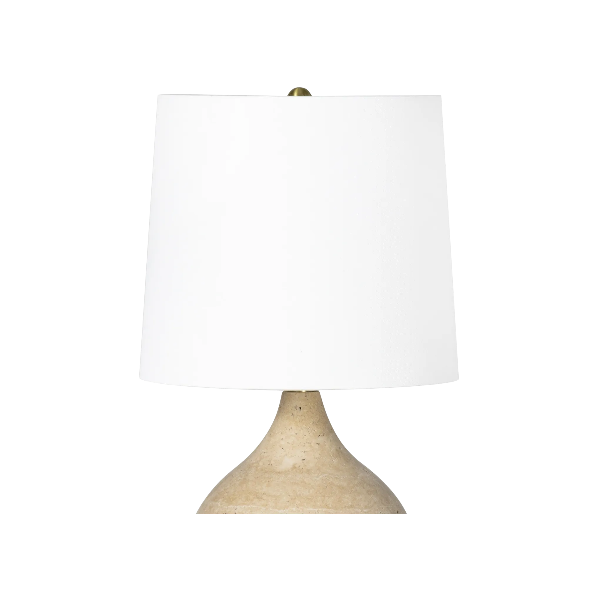 Noa Travertine Mini Lamp