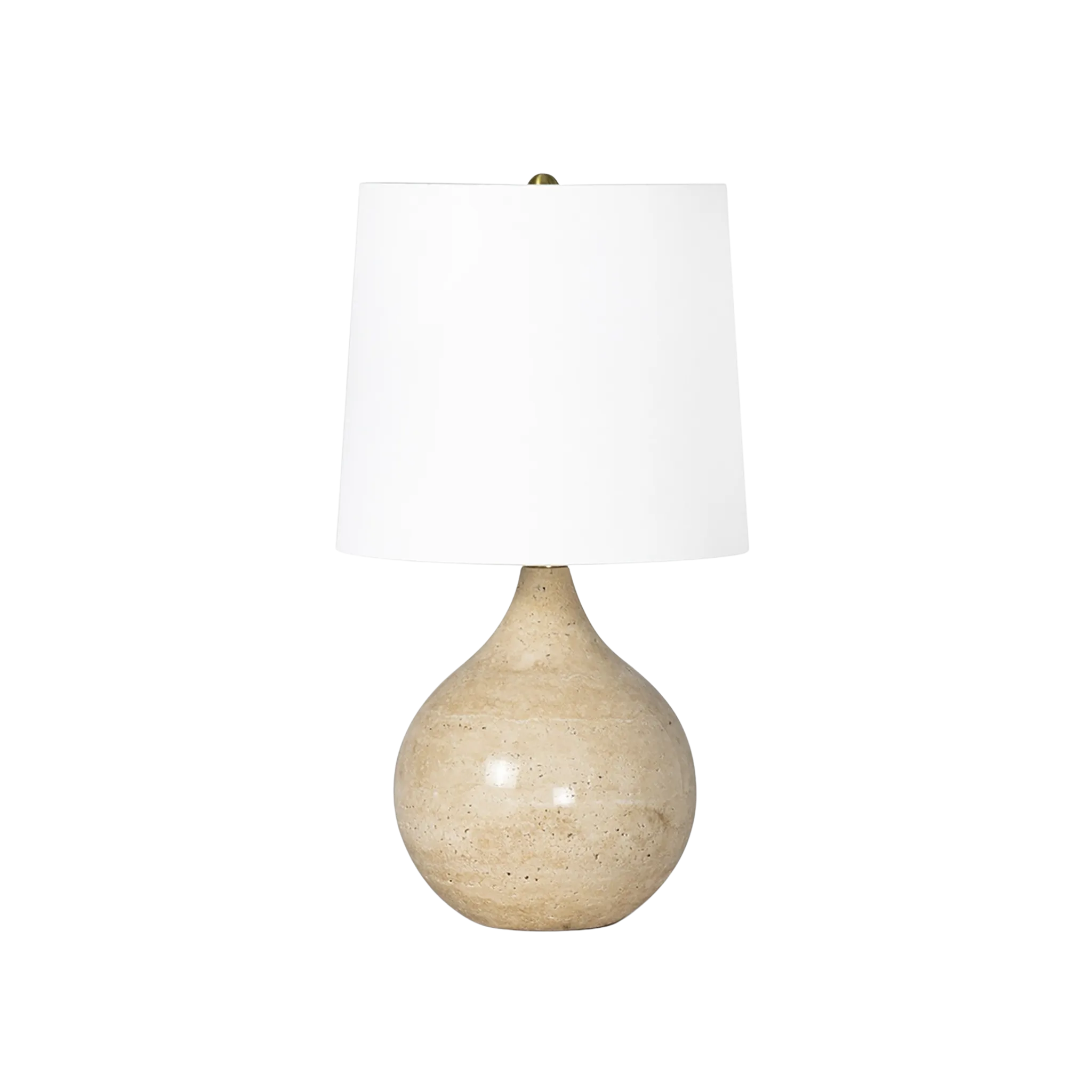 Noa Travertine Mini Lamp