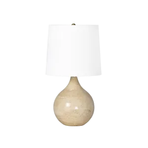 Noa Travertine Mini Lamp