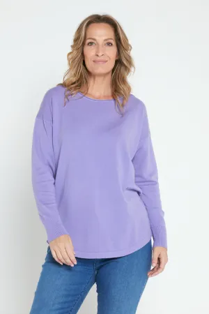 Nola Knit Jumper - Lavender