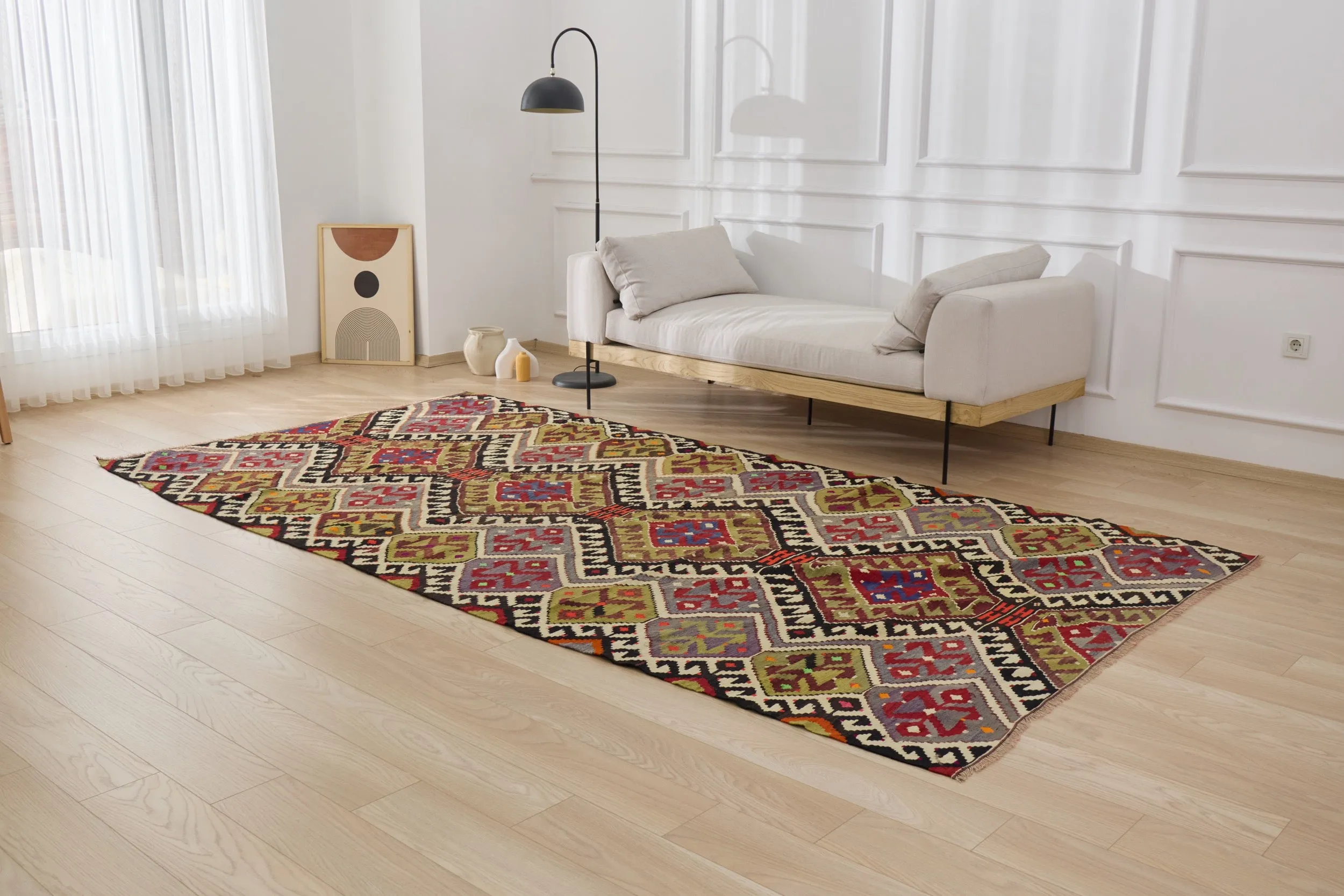 Nola - Vintage Turkish Kilim Rug