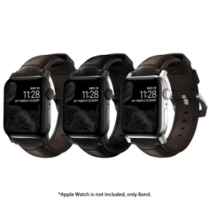 NOMAD Traditional Leather Band for Apple Watch Ultra 2/1 & all previous versions