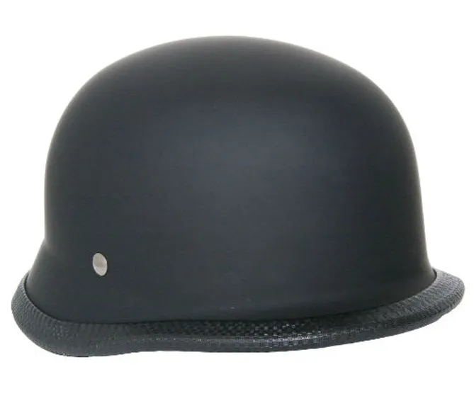 NON-DOT H2 Novelty German Matte Black Helmet - Non- DOT