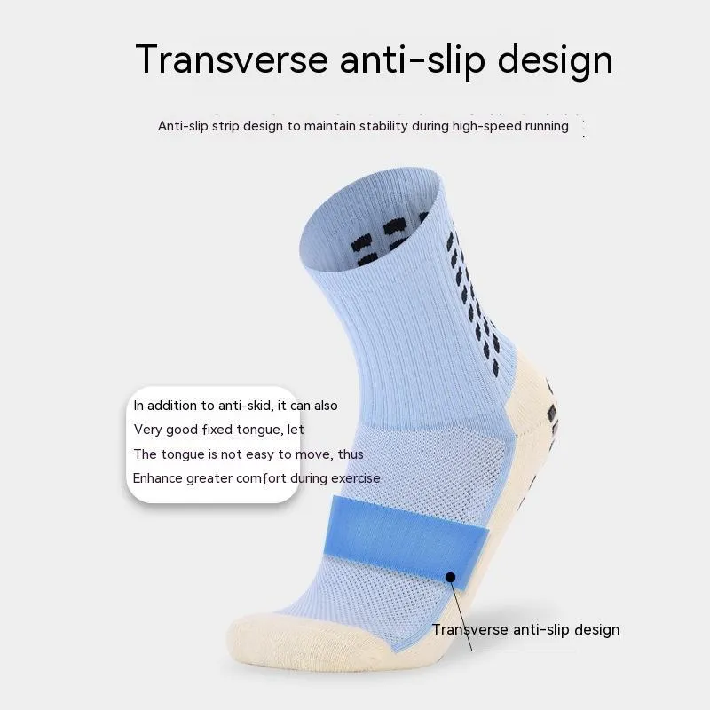 Non-slip Middle Cylinder Dispensing Thickening Sweat-absorbing Wear-resistant Towel Bottom Athletic Socks