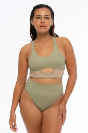 Nona Perkasa Amara Bottoms - Light Sage