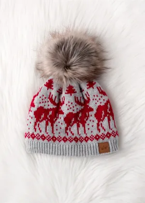 Nordic Pom Pom Beanie