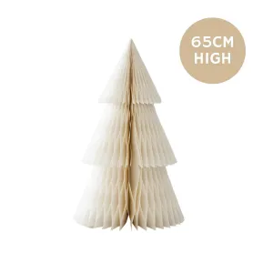 nordic rooms | christmas deluxe tree standing | off white 65cm - seasonal