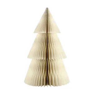 nordic rooms | christmas deluxe tree standing | white   glitter 45cm - seasonal