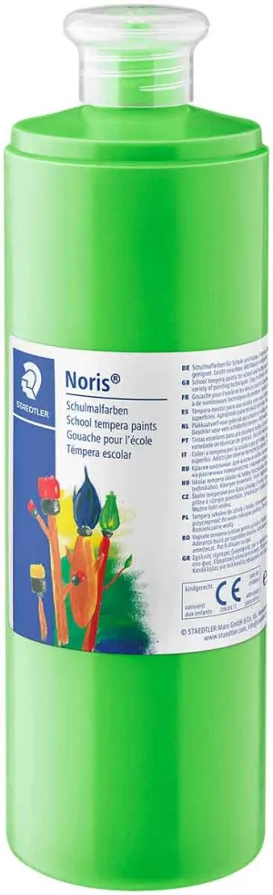 Noris School Paint Light Green 750ml