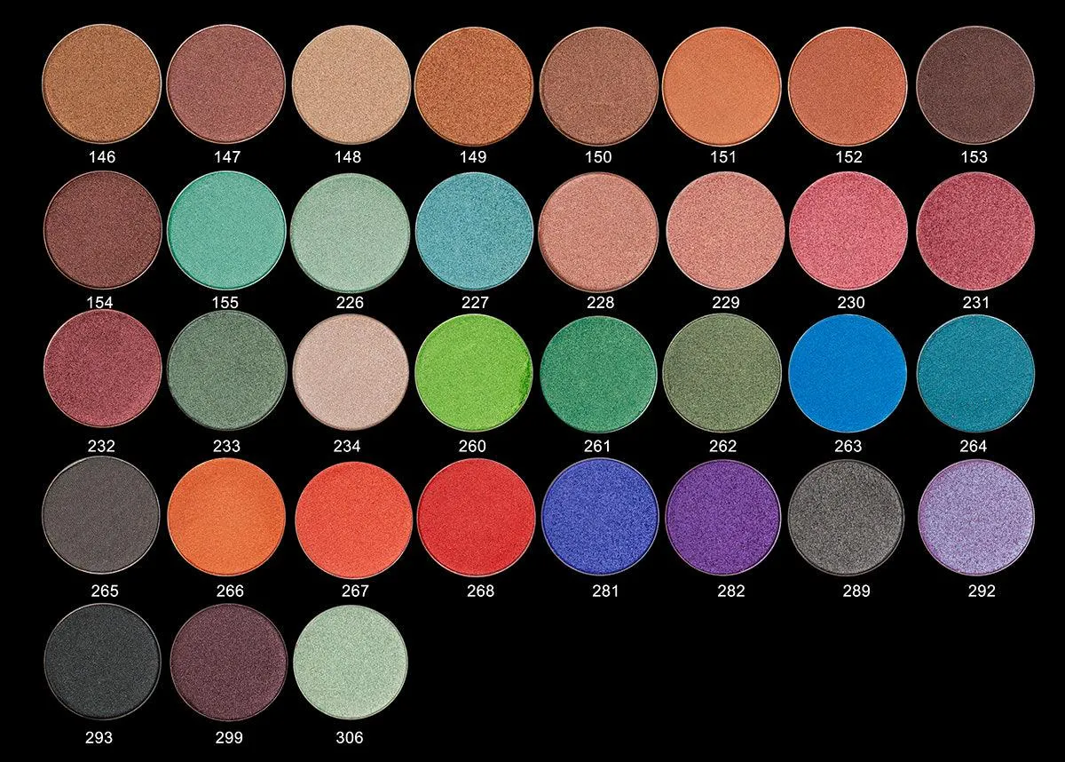 Normal Eyeshadow Sample Pack (163 colors)