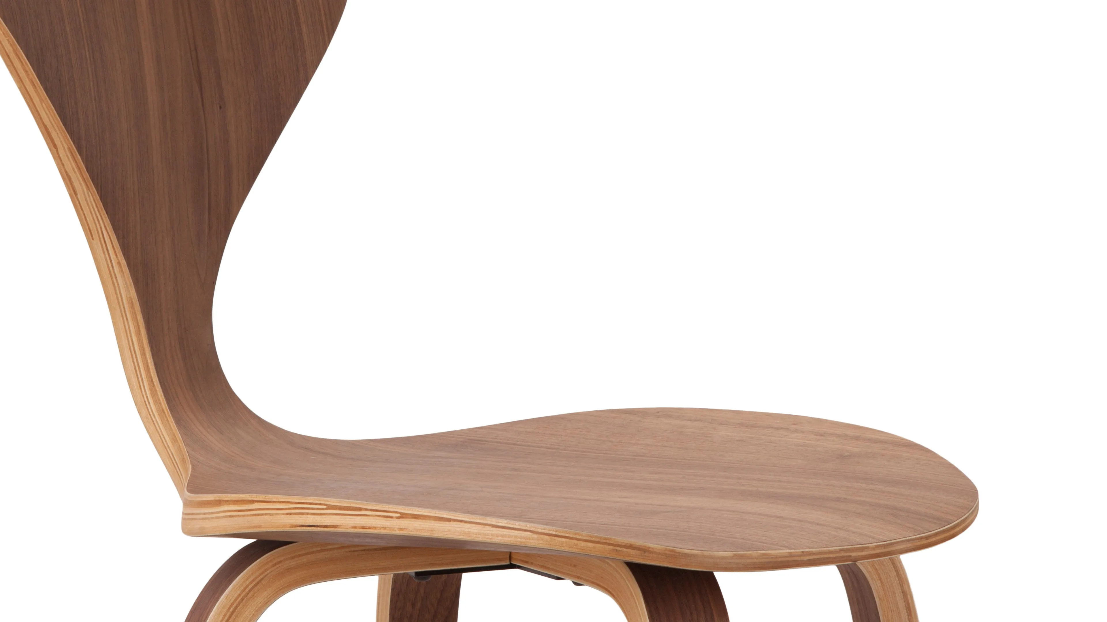 Norman - Norman Bar Stool, Walnut, 29.5" Seat Height