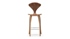 Norman - Norman Counter Stool, Walnut, 25.5" Seat Height