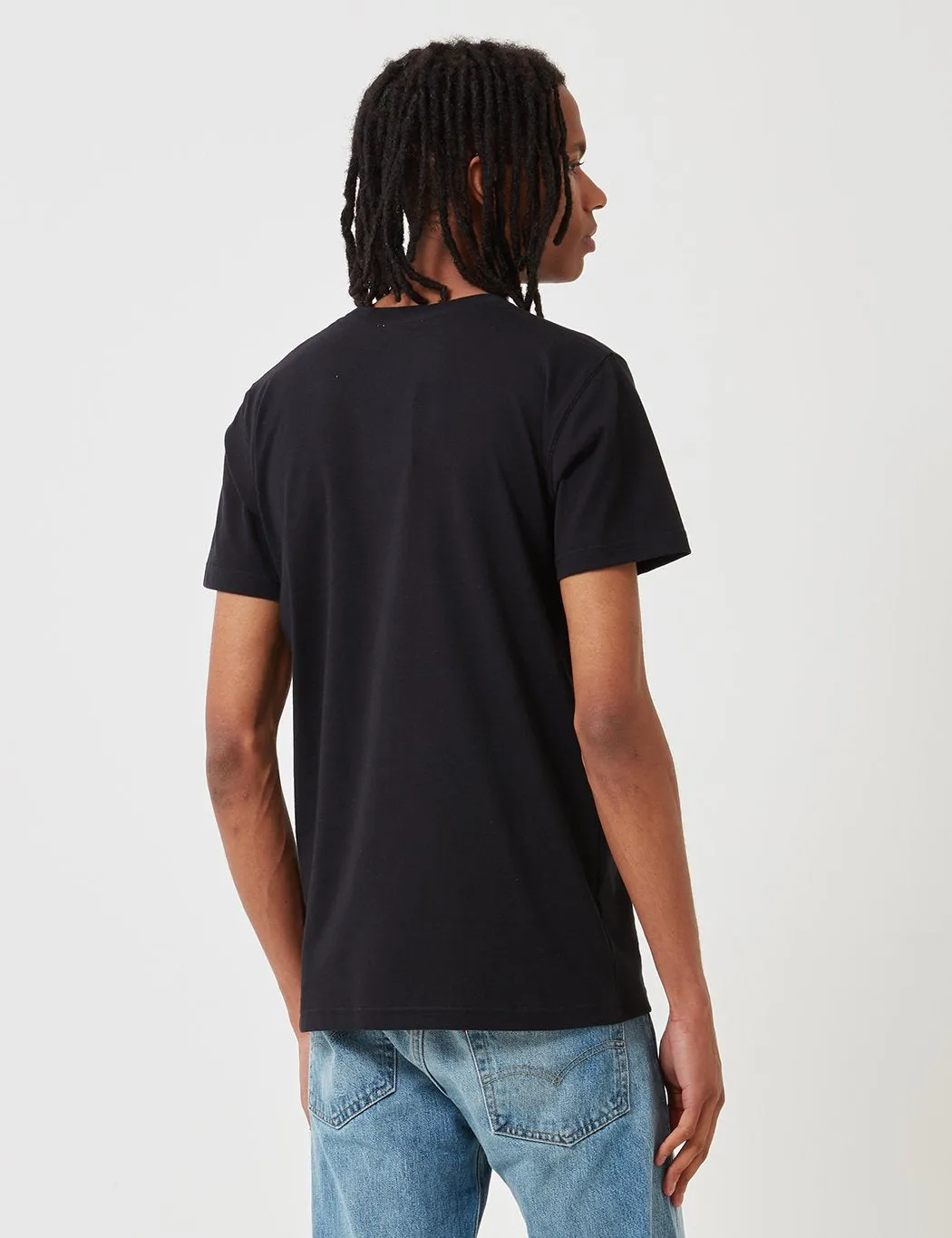 Norse Projects Niels Coordinates Logo T-Shirt - Black