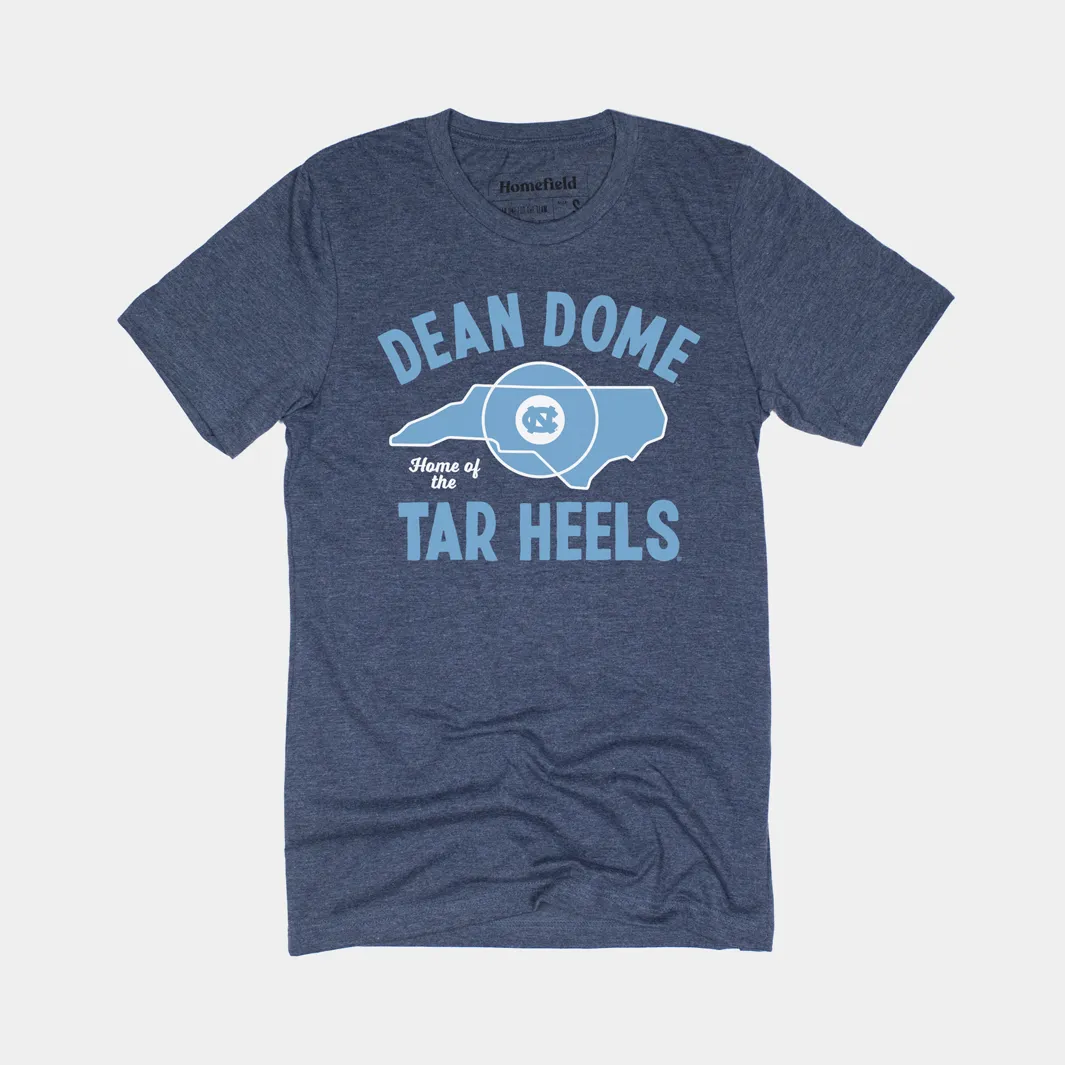 North Carolina "Dean Dome" Navy Tee