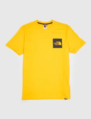 North Face Fine Pocket T-Shirt - Zinnia Orange