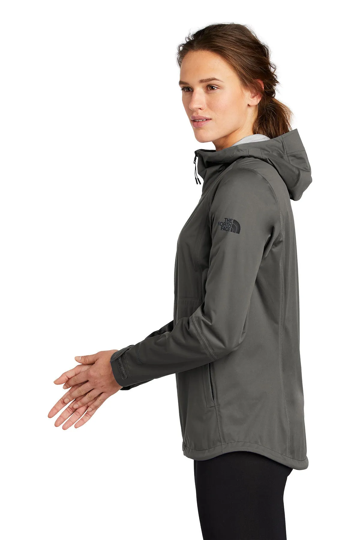 North Face Ladies All-Weather DryVent Stretch Jacket Asphalt Grey