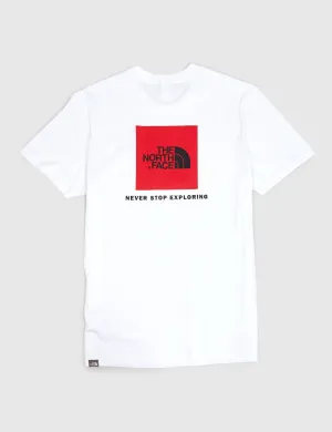 North Face Red Box T-Shirt - White