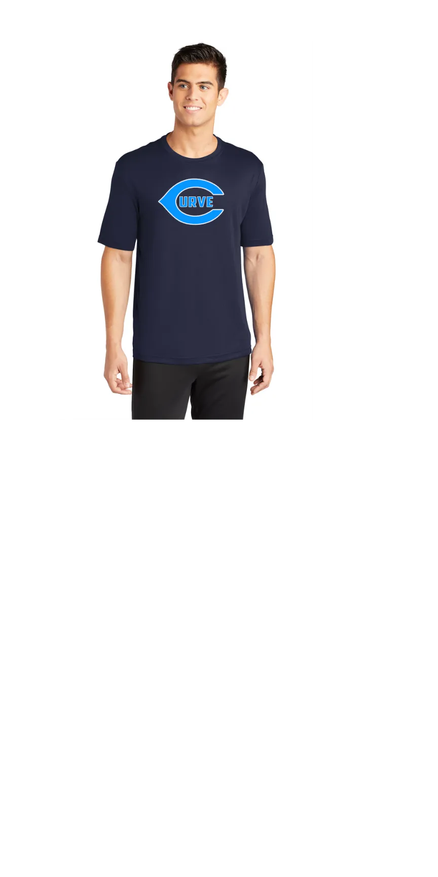 NORTH FLORIDA CURVE SHORT SLEEVE  DRI FIT TEES