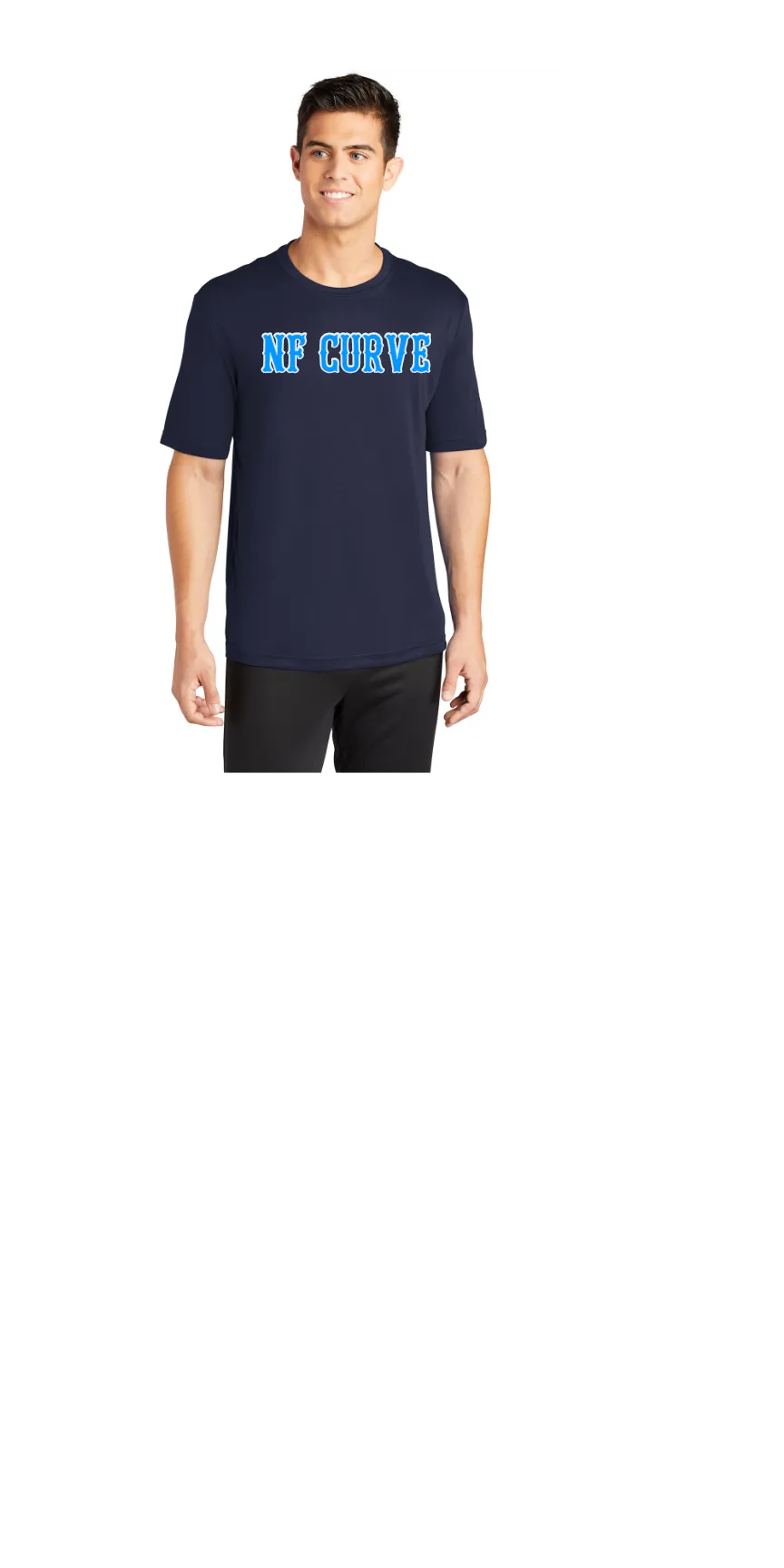 NORTH FLORIDA CURVE SHORT SLEEVE  DRI FIT TEES