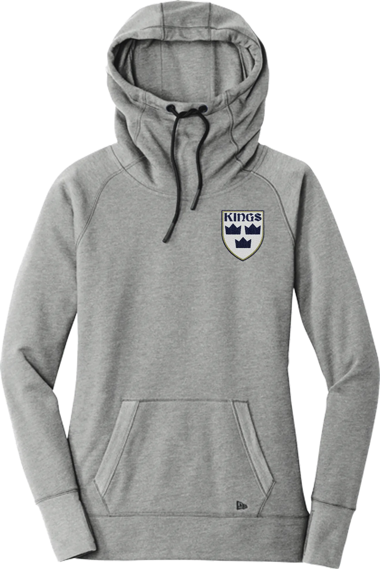 North Jersey Kings New Era Ladies Tri-Blend Fleece Pullover Hoodie