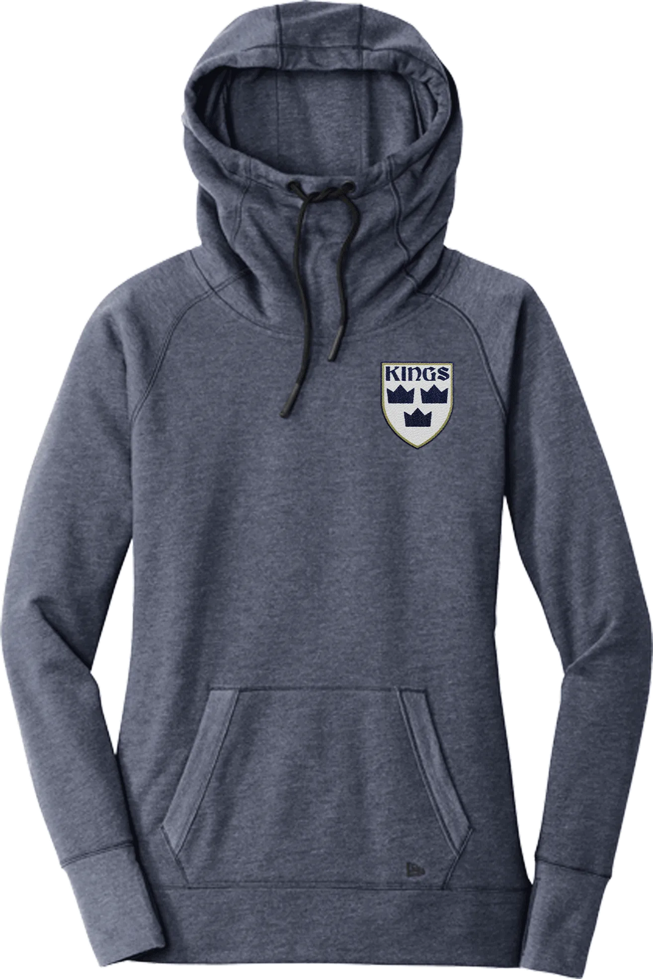 North Jersey Kings New Era Ladies Tri-Blend Fleece Pullover Hoodie